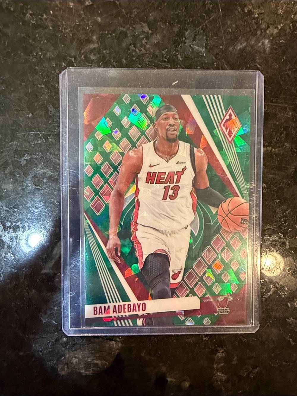 Bam Adebayo Miami Heat Holo Basketball Card
